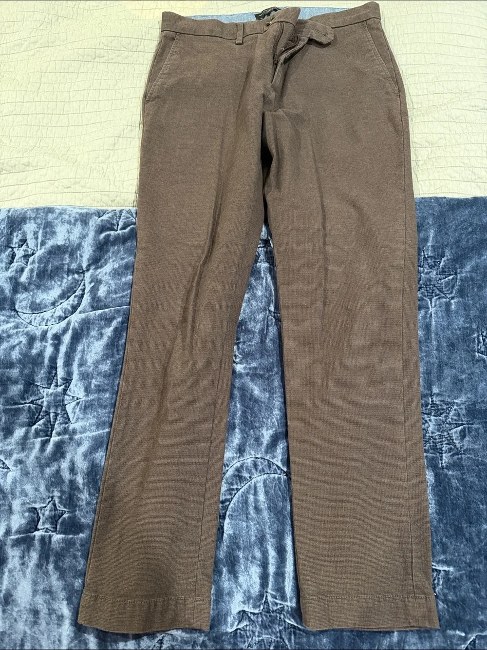 Banana Republic Men's Brown Chino Dress Pants